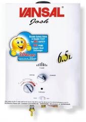 Vansal 6 litres JOSH 6.5 litres Gas Geysers White