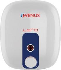 Venus 10 Litres LYRA SMART 10RX Storage Geysers WHITE/BLUE Electric Water Heater (White)