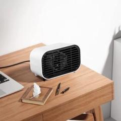 Xydrozen Mini Desktop Warmer with Overheating Protection White Standard Fan Room Heater