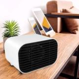 Xydrozen Electric Heater Energy Saving Fan Heater White Standard Fan Room Heater