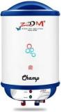 Zoom 25 Litres Champ Storage Water Heater (White & Blue)