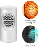 Zvr Fan Room Air Warmer Mini Electric Winter Heaters Fast Heat For Home Office Fan Room Heater