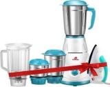 Alibaba Starlet Super Combo 750 W Dry Iron White, Green & 550 Mixer Grinder 4 Jars, White & Sea Green