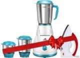 Alibaba Starlet Super Combo 750 W Dry Iron White, Red & 550 Mixer Grinder 3 Jars, White & Sea Green