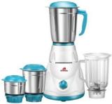 Alibaba Starlet Super Efficient 4 Jar 700 Mixer Grinder 4 Jars, White & Sea Green