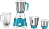 Alibaba Supreme 4 Jar Nano Grinding Technology|304 Grade Stainless Steel Blade | Food Grade Steel 700 Juicer Mixer Grinder 4 Jars, White & Sea Green