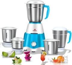 Alibaba Supreme Five Star 5 Jar Wonder 750 Juicer Mixer Grinder 5 Jars, White & Blue