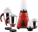 Anjalimix 5BJAMURARED1000 Red 1000 Watts Smoothie Maker Cum Mixer Grinder With 2 Bullet Jars & 3 S.S. Jars 1000 Juicer Mixer Grinder