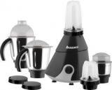 Anjalimix 5BJINSTAGREAY1000 Insta Black 1000 Watts Smoothie Maker Cum Mixer Grinder With 2 Bullet Jars & 3 S.S. Jars 1000 Juicer Mixer Grinder