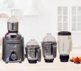 Asus NEW SMART POWERFULL MOTOR 750 Mixer Grinder 4 Jars, Grey