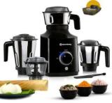 Atomberg MG1 With BLDC Motor, Slow Mode & Highest RPM Range 485 W Mixer Grinder Includes Chopper Jar 4 Jars, Black