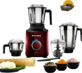 Atomberg MG1 With BLDC Motor, Slow Mode & Highest RPM Range 485 W Mixer Grinder Includes Chopper Jar 4 Jars, Red Wine