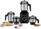 Atomberg Zenova With Unique Coarse Mode 550 W Mixer Grinder 4 Jars, Black