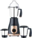 Bajaj 3701 GX 750 W Mixer Grinder 3 Jars, Black, Copper