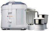 Bajaj 410024 JX 10 450 W Juicer Mixer Grinder 3 Jars, White, Black