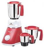 Bajaj 410190 Ruby 500 W Mixer Grinder 3 Jars, White/ Red