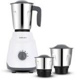 Bajaj 410579 3 500 W Juicer Mixer Grinder 3 Jars, White/grey