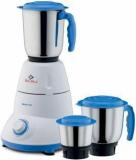 Bajaj BRAVO DLX 500 Mixer Grinder 3 Jars, White, Blue