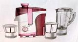 Bajaj By Bajaj JX 30 JX30 500 Juicer Mixer Grinder 3 Jars, WHITE PINK