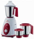 Bajaj Classic 750 W Mixer Grinder 3 Jars, White And Maroon