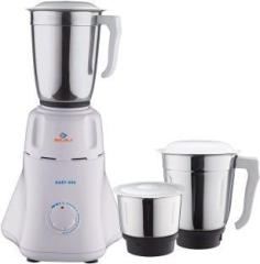 Bajaj Easy MG 500 W Mixer Grinder 3 Jars, White