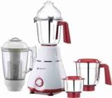 Bajaj Gx4701 Mixer Grinder 800 Mixer Grinder 4 Jars, White & Red