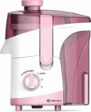 Bajaj Jx 20 Juicer Mixer Grinder 500 Juicer Mixer Grinder 2 Jars, White & Pink