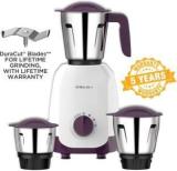 Bajaj NINJA SERIES ELEGANCE 500 Mixer Grinder 3 Jars, White Beagni