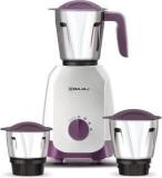 Bajaj NINJA SERIES ELEGANCE PURPLE 500W 410568 Ninja Series 500 Mixer Grinder 3 Jars, Baegni, White