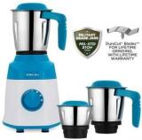 Bajaj Ninja Series NOTCH Watts 500 Mixer Grinder 3 Jars, FRENCH BLUE