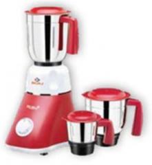 Bajaj ruby 410190 500 W Mixer Grinder RUBY 500 Juicer Mixer Grinder 3 Jars, RED, WHITE