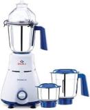 Bajaj Typhoon 750 Watt Mixer Grinder With 3 Jars White Turquoise 750 Mixer Grinder 3 Jars, White