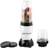 Bajaj Vacco Master Chef I Nutri Blender 2 Blades 500 Mixer Grinder 2 Jars, White