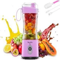 Blendlife PRO Portable Blender 210Watt & 4000MAH for Juices, Shakes, ice etc USB C Port, 400ml 150 Juicer Mixer Grinder 1 Jar, Purple