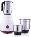 Bluemix POLO 3 Jar With High Performance Motor Smart 700 Mixer Grinder 3 Jars, White, Red