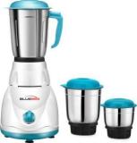 Bluemix Pro Lily 700W Daily Collection Powerful Mixer Grinder Smart 700 Mixer Grinder 3 Jars, White, Sea Green