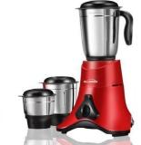 Bluemix Trio 3 Jar With High Performance Motor Smart 700 Mixer Grinder 3 Jars, Red