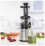 Borosil Health Pro Slow Juicer 200 Watts WB13 200 Juicer 1 Jar, Black, Silver