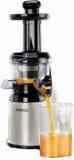 Borosil Health Pro Slow Juicer PRO 200 Juicer 2 Jars, Silver