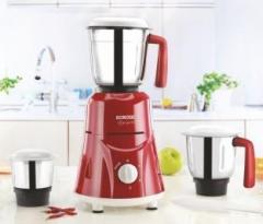 Borosil STAR 500W MIXER 500W STAR 500 Mixer Grinder 3 Jars, Maroon