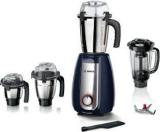 Bosch 6642DIN 750w True Mixx Style With Active Flow Breaker & Stone Pounding Blade 750 Juicer Mixer Grinder 4 Jars, MID NIGHT BLUE Colour