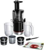 Bosch MESM731M Lifestyle Slow Juicer 150 W Juicer 2 Jars, Black