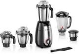 Bosch MGM8856BIN TrueMixx Pro 1000 Mixer Grinder 5 Jars, Black, Steel