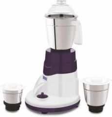 Boss E Series 550 Watt Mixer Grinder, E201, 3 Jars, Purple White 550 Mixer Grinder