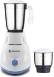 Bostton DaimondPro 600W Copper Winded 600 Mixer Grinder 2 Jars, White, Blue