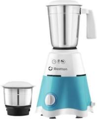 Bostton Star Power Pro 750 Watt Copper Winded Motor 750 Mixer Grinder 2 Jars, White/Green