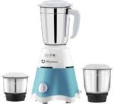 Bostton Star Power Pro 750 Watt Double Layered Copper 25 MM Motor 750 Mixer Grinder 3 Jars, White/Green