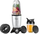 Briqre BulletPro | | Smoothie Maker Blender For Kitchen | Shake Maker Nutribullet Blender 500 Juicer Mixer Grinder 2 Jars, Silver & Black