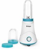 Briqre Elite Plus Nutri Blender 500 Juicer Mixer Grinder 2 Jars, White & Teal