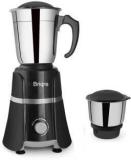 Briqre Jumbo Mixer Grinder 500 Mixer Grinder 2 Jars, Black